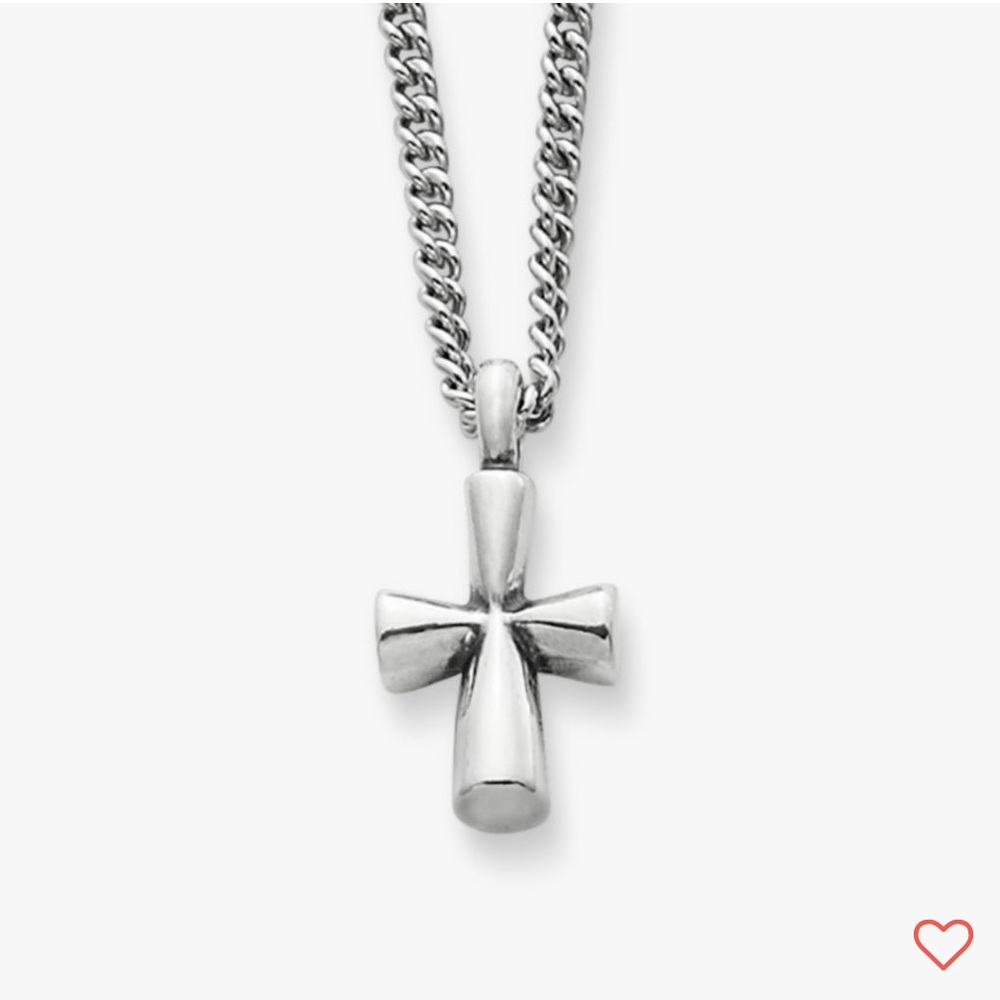 James Avery St Teresa cross necklace
